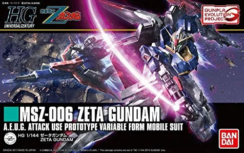 Kidou Senshi Z Gundam - MSZ-006 Zeta Gundam - HGUC - 1/144 - Evolution Ver. (Bandai)ㅤ – Bandai – ActionFigureBrasil