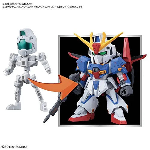 Kidou Senshi Z Gundam - MSZ-006 Zeta Gundam - SD Gundam Cross Silhouetteㅤ – Bandai – ActionFigureBrasil