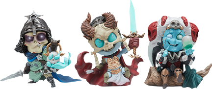 Kier, Relic Ravlatch, & Malavestros: Court-Toons Collectible Set - LIMITED EDITION – Sideshow Collectibles – ActionFigure Brasil