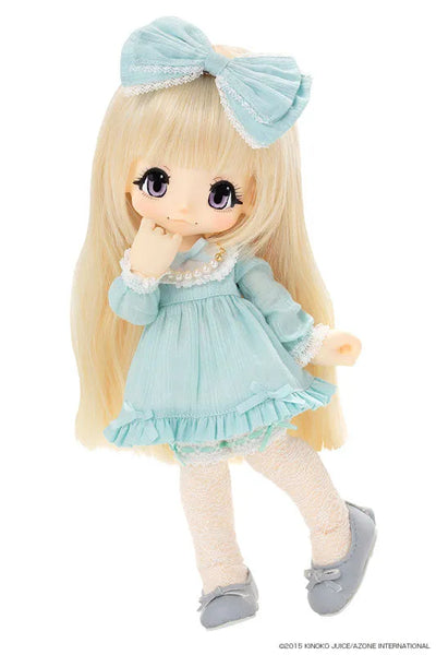 KIKIPOP! Romantic Frill Sugar Milky Blonde Complete Dollㅤ – Azone International – ActionFigureBrasil — ângulo diferente