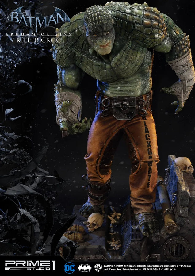 Killer Croc (Exclusive Version) Batman: Arkham Origins – Prime1Studio – ActionFigure Brasil