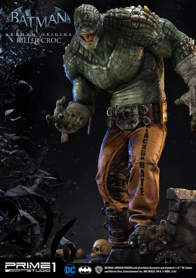 Killer Croc (Exclusive Version) Batman: Arkham Origins – Prime1Studio – ActionFigure Brasil
