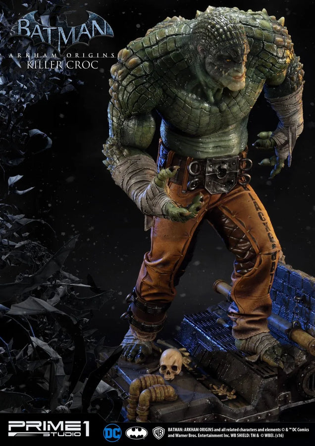 Killer Croc (Exclusive Version) Batman: Arkham Origins – Prime1Studio – ActionFigure Brasil