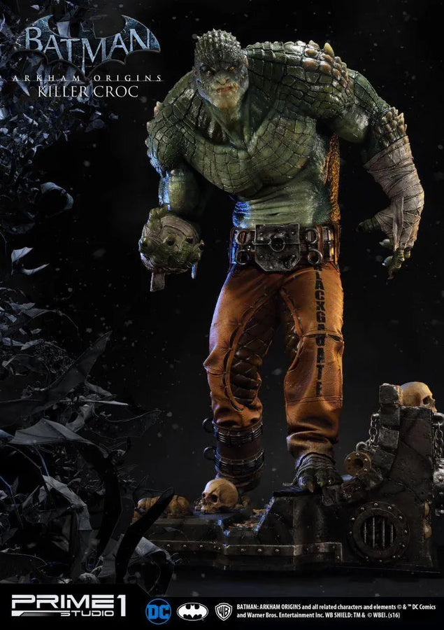 Killer Croc (Regular Version) Batman: Arkham Origins – Prime1Studio – ActionFigure Brasil