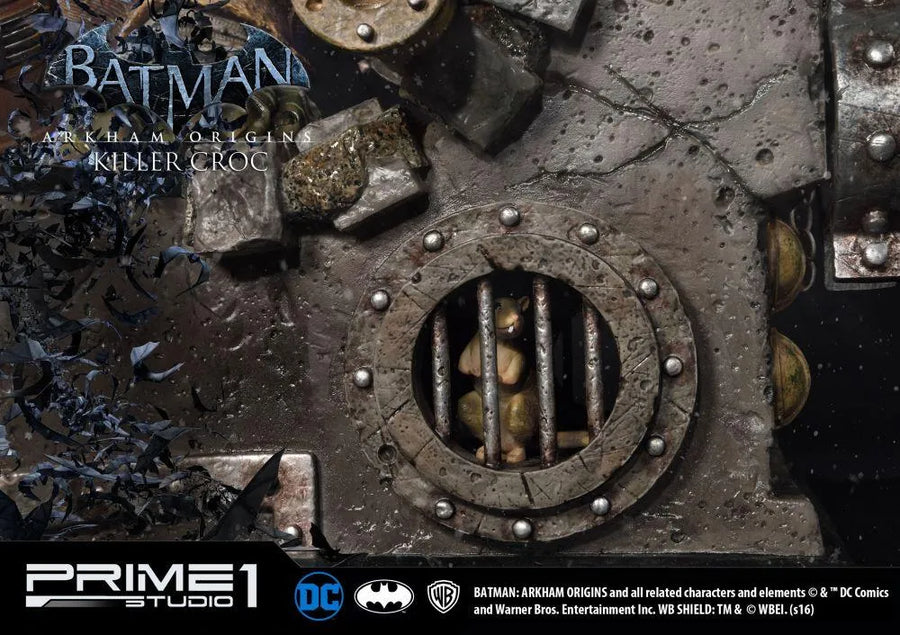Killer Croc (Regular Version) Batman: Arkham Origins – Prime1Studio – ActionFigure Brasil
