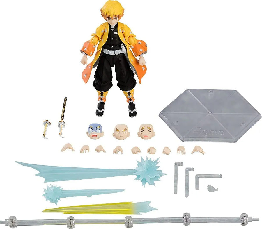 Kimetsu no Yaiba - Agatsuma Zenitsu - Figma - DX Edition (Max Factory)ㅤ – Max Factory – ActionFigureBrasil