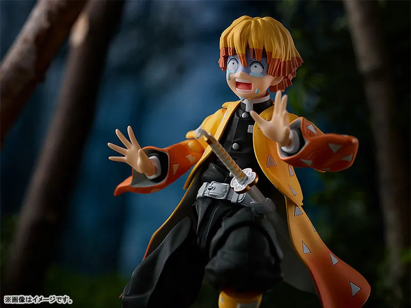 Kimetsu no Yaiba - Agatsuma Zenitsu - Figma - DX Edition (Max Factory)ㅤ – Max Factory – ActionFigureBrasil