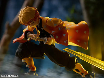 Kimetsu no Yaiba - Agatsuma Zenitsu - Figma - DX Edition (Max Factory)ㅤ – Max Factory – ActionFigureBrasil — ângulo diferente