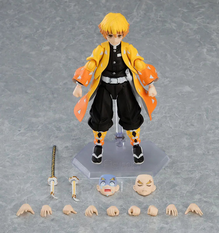 Kimetsu no Yaiba - Agatsuma Zenitsu - Figma (Max Factory)ㅤ – Max Factory – ActionFigureBrasil