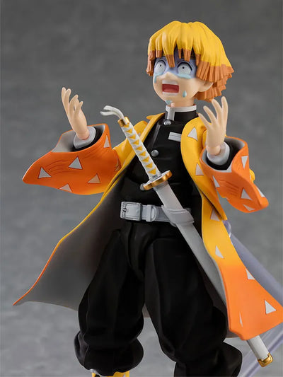 Kimetsu no Yaiba - Agatsuma Zenitsu - Figma (Max Factory)ㅤ – Max Factory – ActionFigureBrasil — ambientada