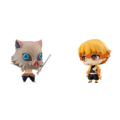 Kimetsu no Yaiba - Agatsuma Zenitsu - Inosuke Hashibira - Chimi Mega Buddy - Set of 2 Figures (MegaHouse)ㅤ – MegaHouse – ActionFigureBrasil