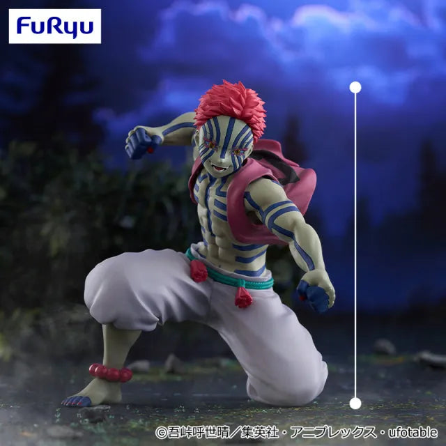 Kimetsu no Yaiba - Akaza - Noodle Stopper Figure - Sendou ver. (FuRyu)ㅤ – FuRyu – ActionFigureBrasil