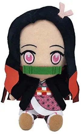Kimetsu no Yaiba - Chibi Plush - Nezuko Kamado (Bandai)ㅤ – Bandai – ActionFigureBrasil — ângulo diferente