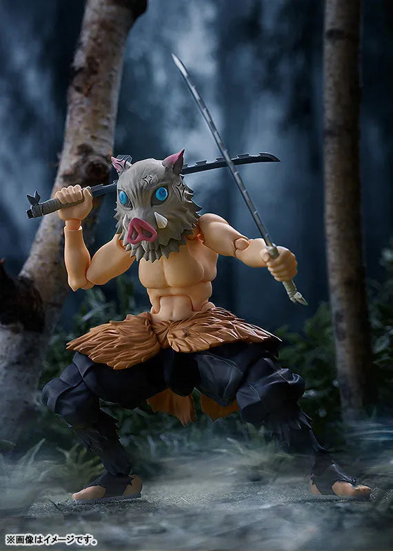 Kimetsu no Yaiba - Hashibira Inosuke - Figma #533-DX - DX Edition (Max Factory)ㅤ – Max Factory – ActionFigureBrasil