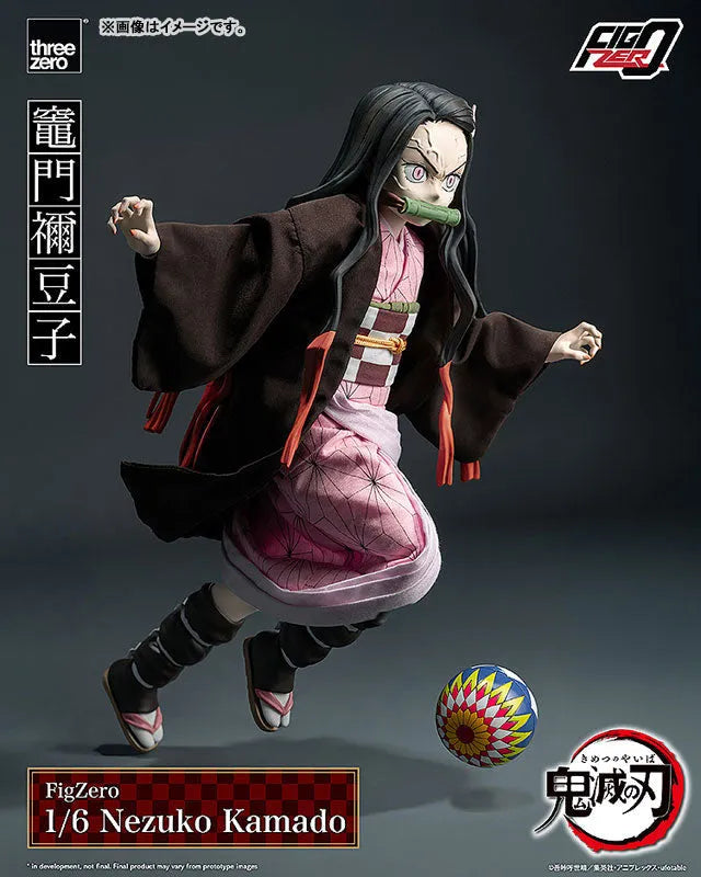 Kimetsu no Yaiba - Kamado Nezuko - FigZero - 1/6 (ThreeZero)ㅤ – ThreeZero – ActionFigureBrasil