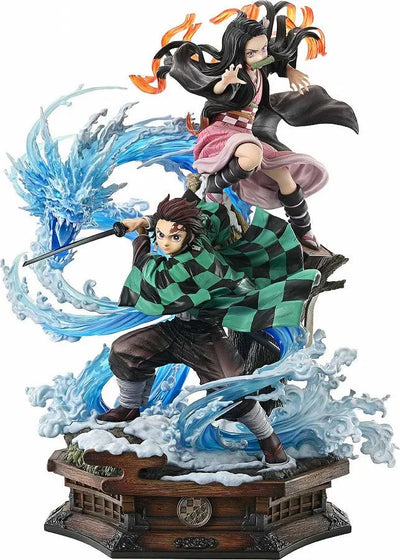 Kimetsu no Yaiba - Kamado Nezuko - Kamado Tanjirou - Concept Masterline (CMDSKY-01) - 1/6 (Prime 1 Studio)ㅤ – Prime 1 Studio – ActionFigureBrasil