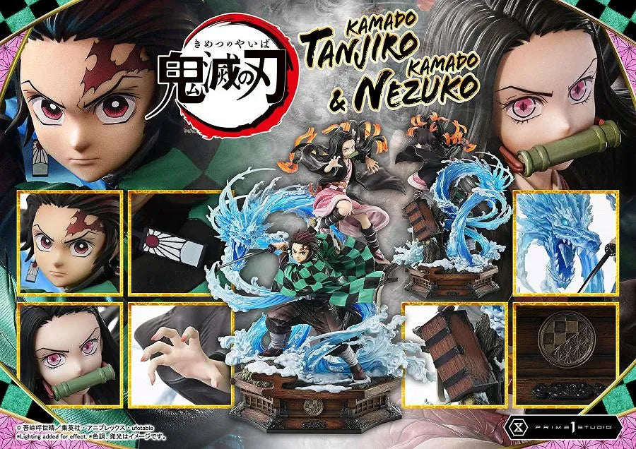 Kimetsu no Yaiba - Kamado Nezuko - Kamado Tanjirou - Concept Masterline (CMDSKY-01) - 1/6 (Prime 1 Studio)ㅤ – Prime 1 Studio – ActionFigureBrasil