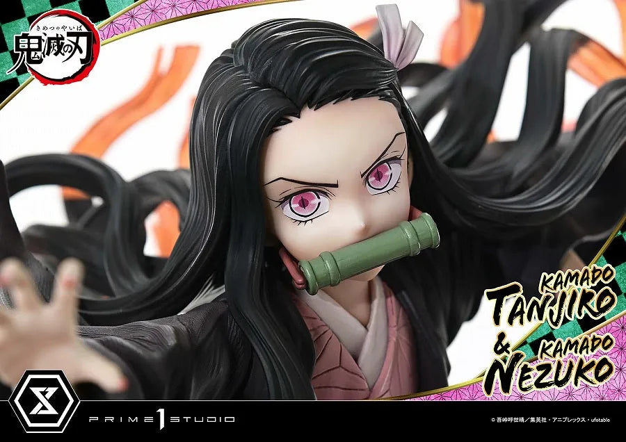 Kimetsu no Yaiba - Kamado Nezuko - Kamado Tanjirou - Concept Masterline (CMDSKY-01) - 1/6 (Prime 1 Studio)ㅤ – Prime 1 Studio – ActionFigureBrasil