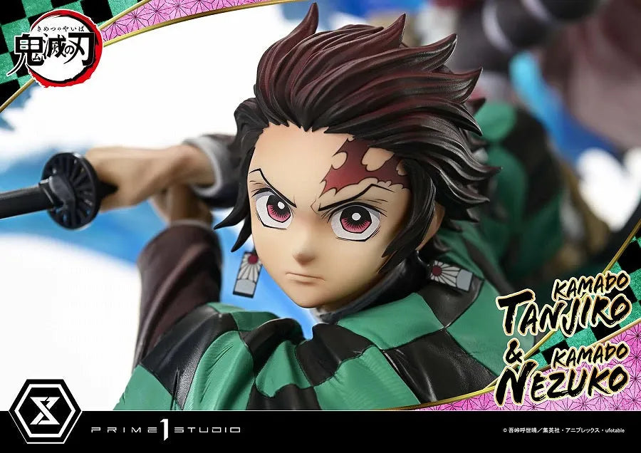 Kimetsu no Yaiba - Kamado Nezuko - Kamado Tanjirou - Concept Masterline (CMDSKY-01) - 1/6 (Prime 1 Studio)ㅤ – Prime 1 Studio – ActionFigureBrasil