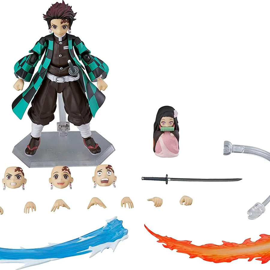 Kimetsu no Yaiba - Kamado Nezuko - Kamado Tanjirou - Figma #498 - DX Edition (Max Factory)ㅤ – Max Factory – ActionFigureBrasil