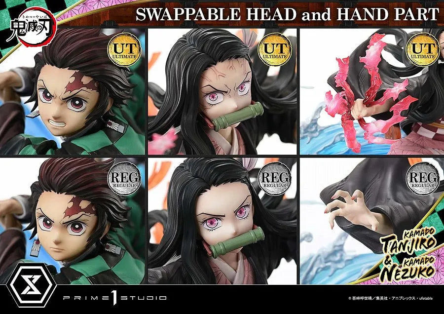 Kimetsu no Yaiba - Kamado Nezuko - Kamado Tanjirou - Kasugaigarasu - Concept Masterline (CMDSKY-01UT) - 1/6 - Ultimate Version (Prime 1 Studio)ㅤ – Prime 1 Studio – ActionFigureBrasil