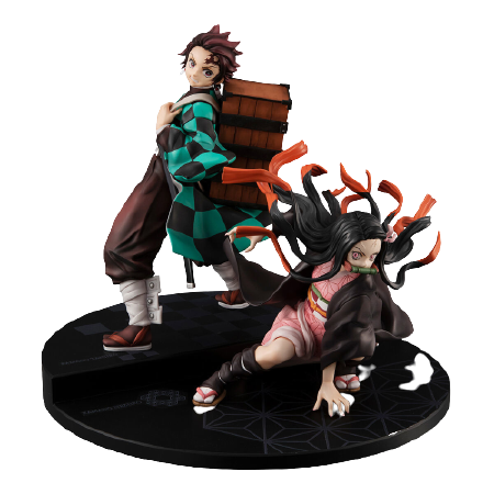 Kimetsu no Yaiba - Kamado Tanjirou - Kamado Nezuko - Precious G.E.M. - Kamado Kyoudai Set (MegaHouse) [Shop Exclusive]ㅤ – MegaHouse – ActionFigureBrasil