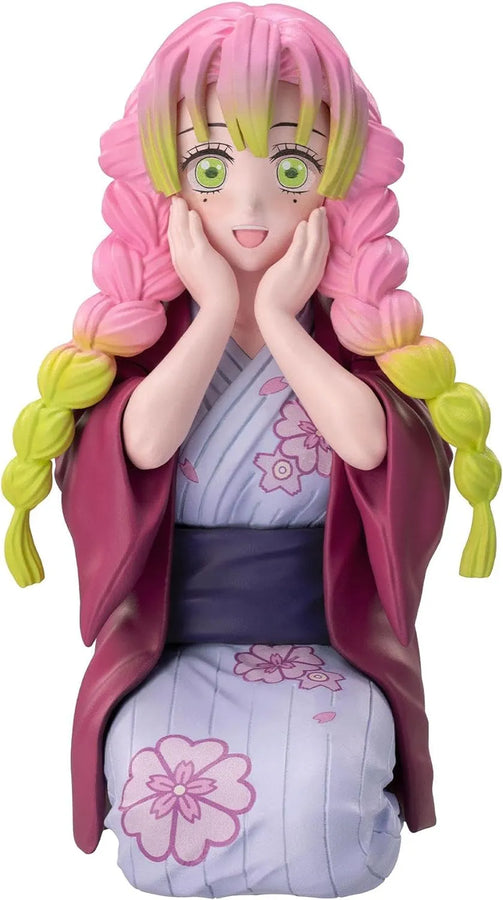 Kimetsu no Yaiba - Kanroji Mitsuri - Premium Chokonose Figure - Katanakaji no Sato Hen (SEGA)ㅤ – SEGA – ActionFigureBrasil