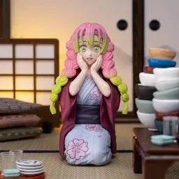Kimetsu no Yaiba - Kanroji Mitsuri - Premium Chokonose Figure - Katanakaji no Sato Hen (SEGA)ㅤ – SEGA – ActionFigureBrasil