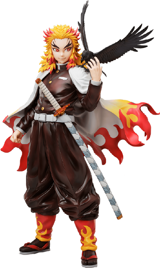 Kimetsu no Yaiba - Kasugaigarasu - Rengoku Kyoujurou - 1/4 (Aniplex, Revolve, Wing) [Shop Exclusive]ㅤ – Wing – ActionFigureBrasil