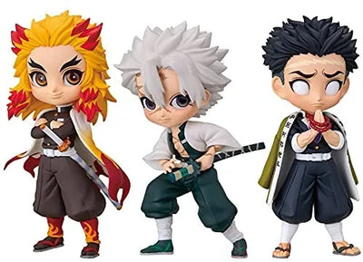 Kimetsu no Yaiba - Kimetsu no Yaiba Q Posket Petit Vol.5 - Q Posket Petit - Set Of 3 (Bandai Spirits)ㅤ – Bandai Spirits – ActionFigureBrasil