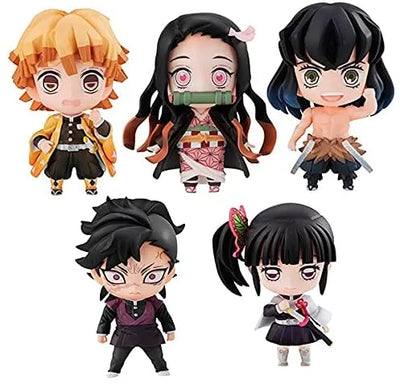 Kimetsu no Yaiba - Kimetsu no Yaiba Tanjirou no Nakama-tachi Mascot Set (MegaHouse)ㅤ – MegaHouse – ActionFigureBrasil
