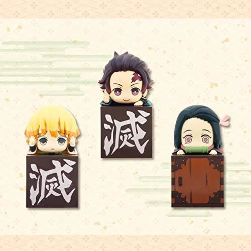 Kimetsu no Yaiba - Mini Hook Figures (3 pcs.)ㅤ – FuRyu – ActionFigureBrasil