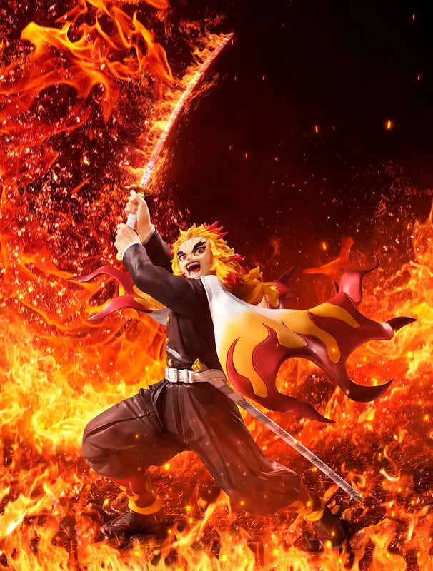 Kimetsu no Yaiba - Rengoku Kyoujurou - 1/8 - DX Ver. (Bell Fine)ㅤ – Bell Fine – ActionFigureBrasil