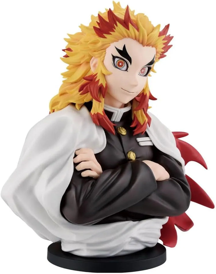 Kimetsu no Yaiba - Rengoku Kyoujurou - ArtScale - Bust - Ichiban Kuji Kimetsu no Yaiba ~Kokoro o Moyase~ (A Prize) (Bandai Spirits)ㅤ – Bandai Spirits – ActionFigureBrasil