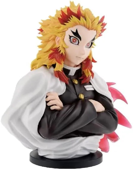 Kimetsu no Yaiba - Rengoku Kyoujurou - ArtScale - Bust - Ichiban Kuji Kimetsu no Yaiba ~Kokoro o Moyase~ (Last One Prize) (Bandai Spirits)ㅤ – Bandai Spirits – ActionFigureBrasil