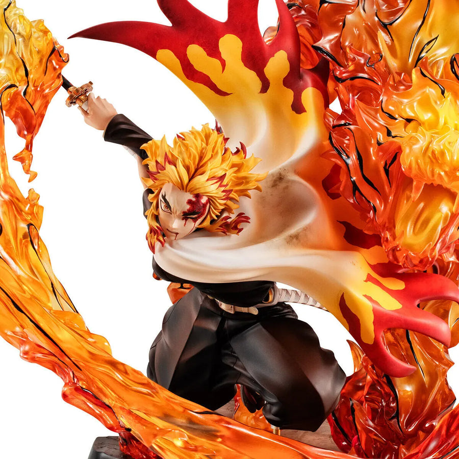Kimetsu no Yaiba - Rengoku Kyoujurou - Precious G.E.M. - Flame Breathing Form: Flame Tiger (MegaHouse) [Shop Exclusive]ㅤ – MegaHouse – ActionFigureBrasil