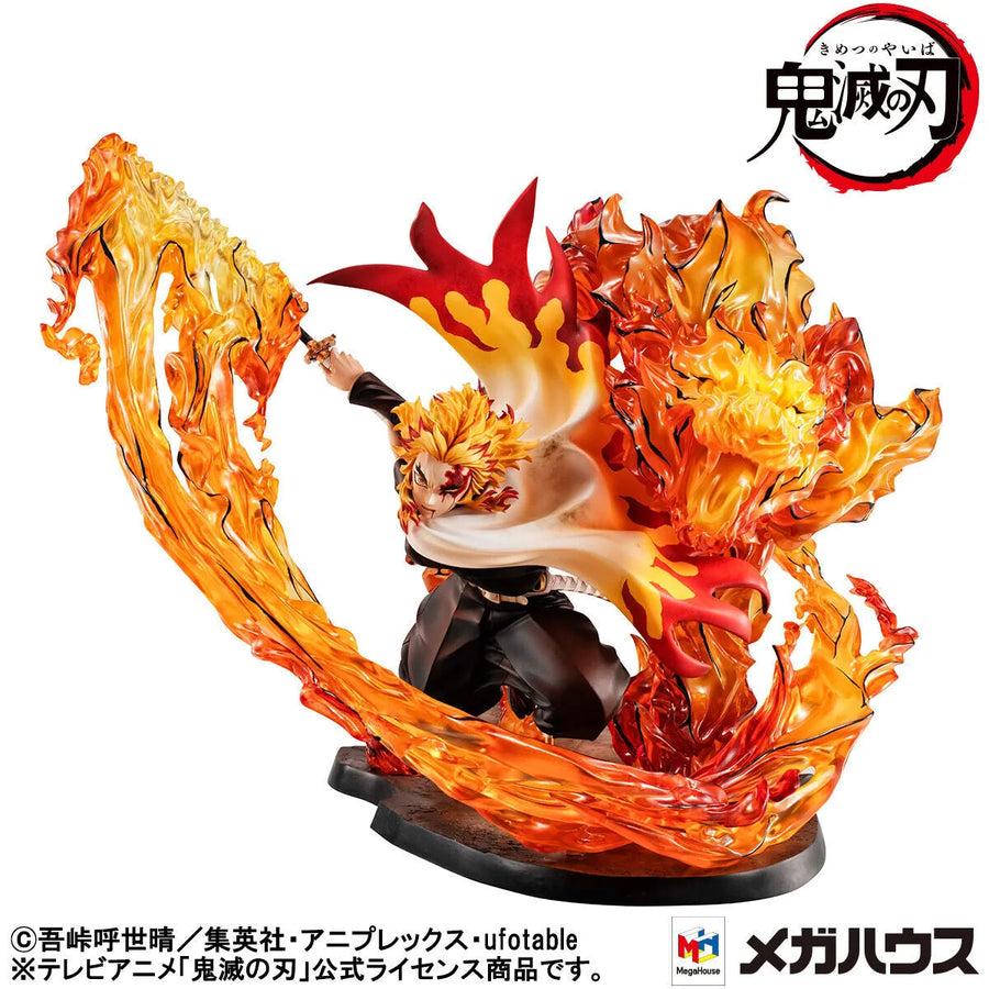 Kimetsu no Yaiba - Rengoku Kyoujurou - Precious G.E.M. - Flame Breathing Form: Flame Tiger (MegaHouse) [Shop Exclusive]ㅤ – MegaHouse – ActionFigureBrasil