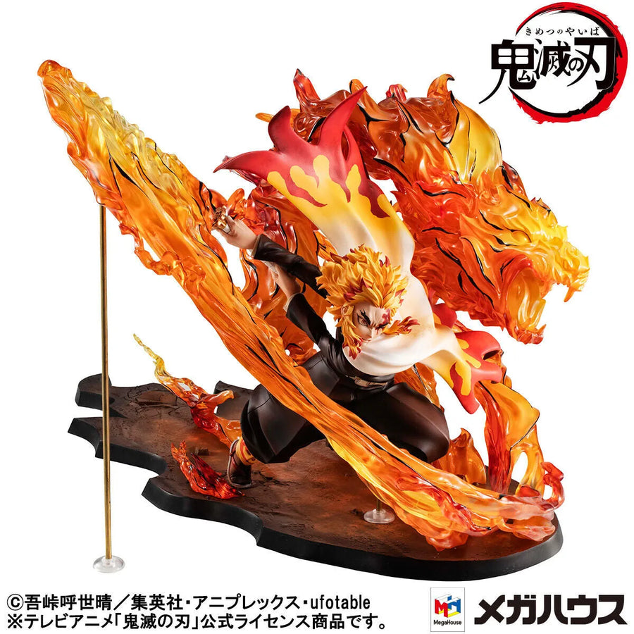 Kimetsu no Yaiba - Rengoku Kyoujurou - Precious G.E.M. - Flame Breathing Form: Flame Tiger (MegaHouse) [Shop Exclusive]ㅤ – MegaHouse – ActionFigureBrasil