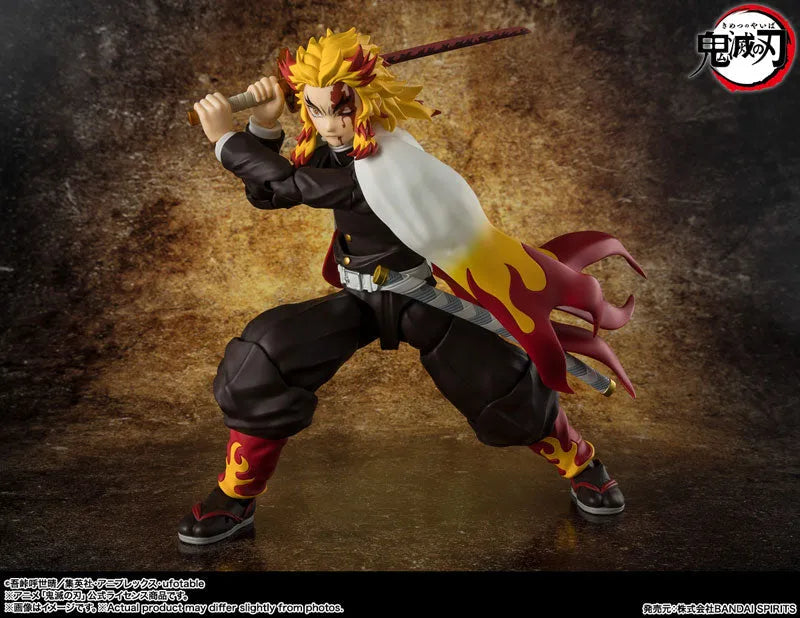 Kimetsu no Yaiba - Rengoku Kyoujurou - S.H.Figuarts (Bandai Spirits)ㅤ – Bandai Spirits – ActionFigureBrasil