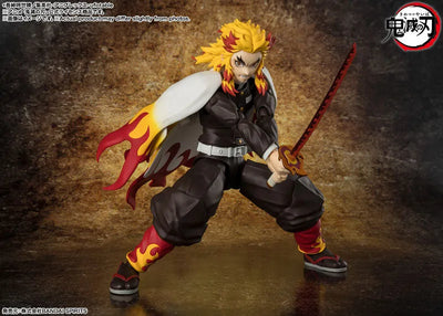 Kimetsu no Yaiba - Rengoku Kyoujurou - S.H.Figuarts (Bandai Spirits)ㅤ – Bandai Spirits – ActionFigureBrasil — embalagem