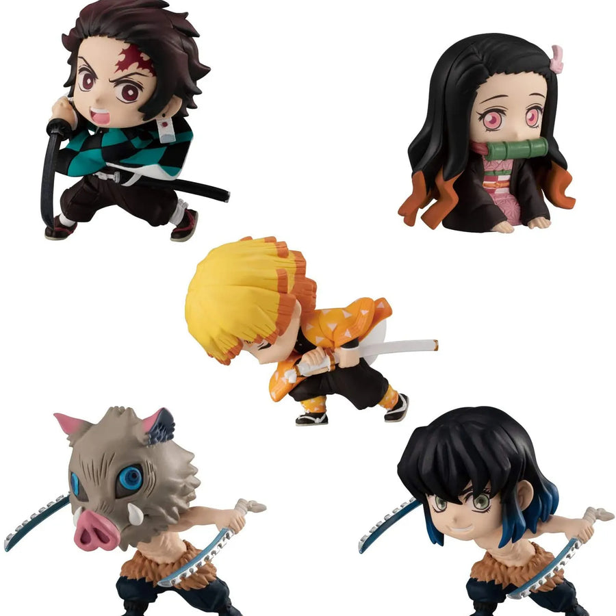 Kimetsu no Yaiba - Tanjirou - Nezuko - Zenitsu - Inosuke - Candy Toy - Kimetsu no Yaiba Adverge Motion (Bandai)ㅤ – Bandai – ActionFigureBrasil