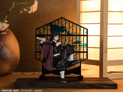 Kimetsu no Yaiba - Tomioka Giyuu - Ichiban Kuji Kimetsu no Yaiba ~Kisatsu no Kokorozashi~ Last One Prize - Layer Scape - Last One Ver. (Bandai Spirits)ㅤ – Bandai Spirits – ActionFigureBrasil — ângulo diferente