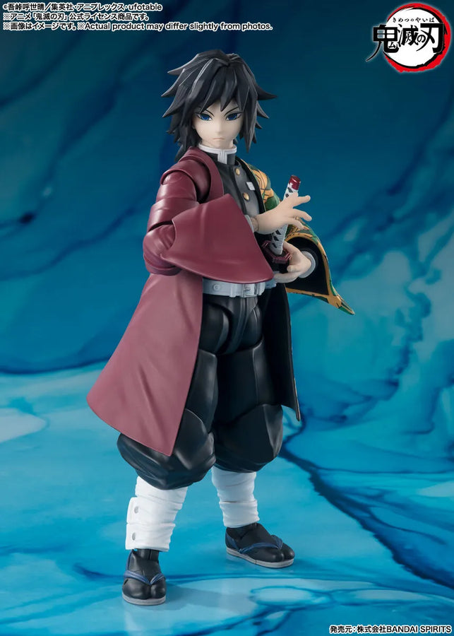 Kimetsu no Yaiba - Tomioka Giyuu - S.H.Figuarts (Bandai Spirits)ㅤ – Bandai Spirits – ActionFigureBrasil