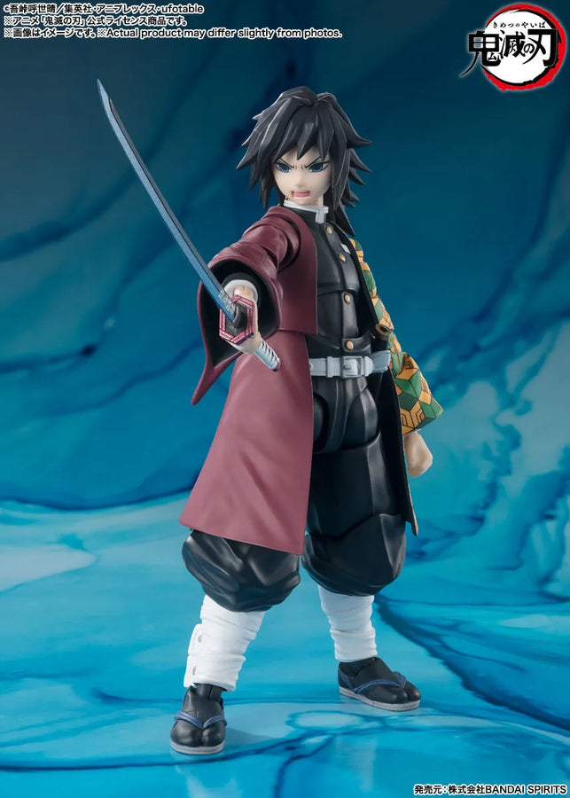 Kimetsu no Yaiba - Tomioka Giyuu - S.H.Figuarts (Bandai Spirits)ㅤ – Bandai Spirits – ActionFigureBrasil