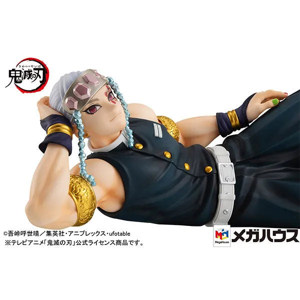 Kimetsu no Yaiba - Uzui Tengen - G.E.M. - Tenohira (MegaHouse)ㅤ – MegaHouse – ActionFigureBrasil