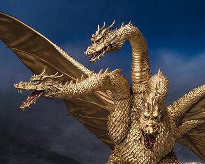 King Ghidorah (1972) – Tamashii Nations – ActionFigure Brasil — close