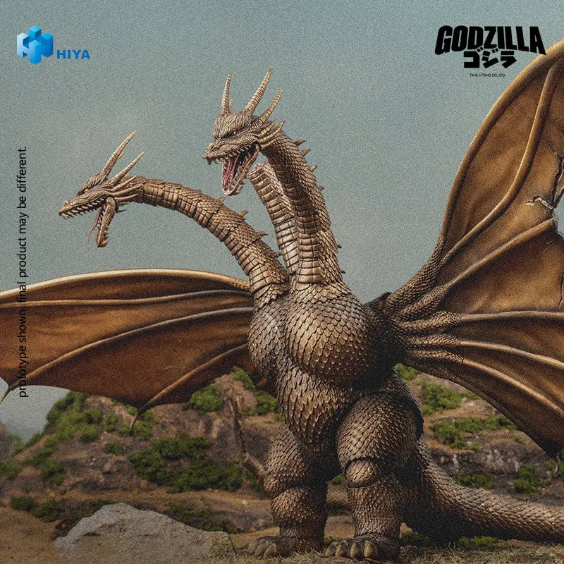 King Ghidorah (Battle-Damaged Version) – Hiya Toys – ActionFigure Brasil
