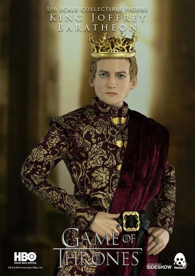 King Joffrey Baratheon – Threezero – ActionFigure Brasil — ângulo diferente