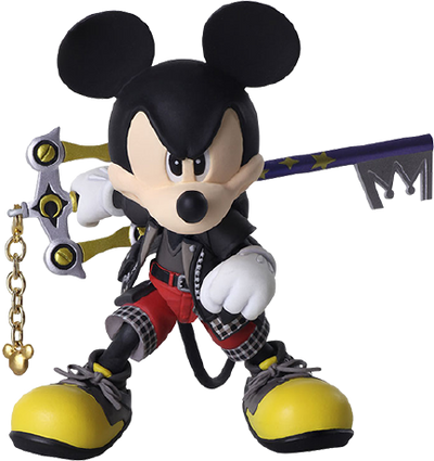 King Mickey – Square Enix – ActionFigure Brasil — close