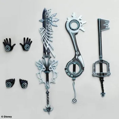 Kingdom Hearts 3D: Dream Drop Distance - Sora - Play Arts Kai - TRON: Legacy ver. (Square Enix)ㅤ – Square Enix – ActionFigureBrasil — acessórios
